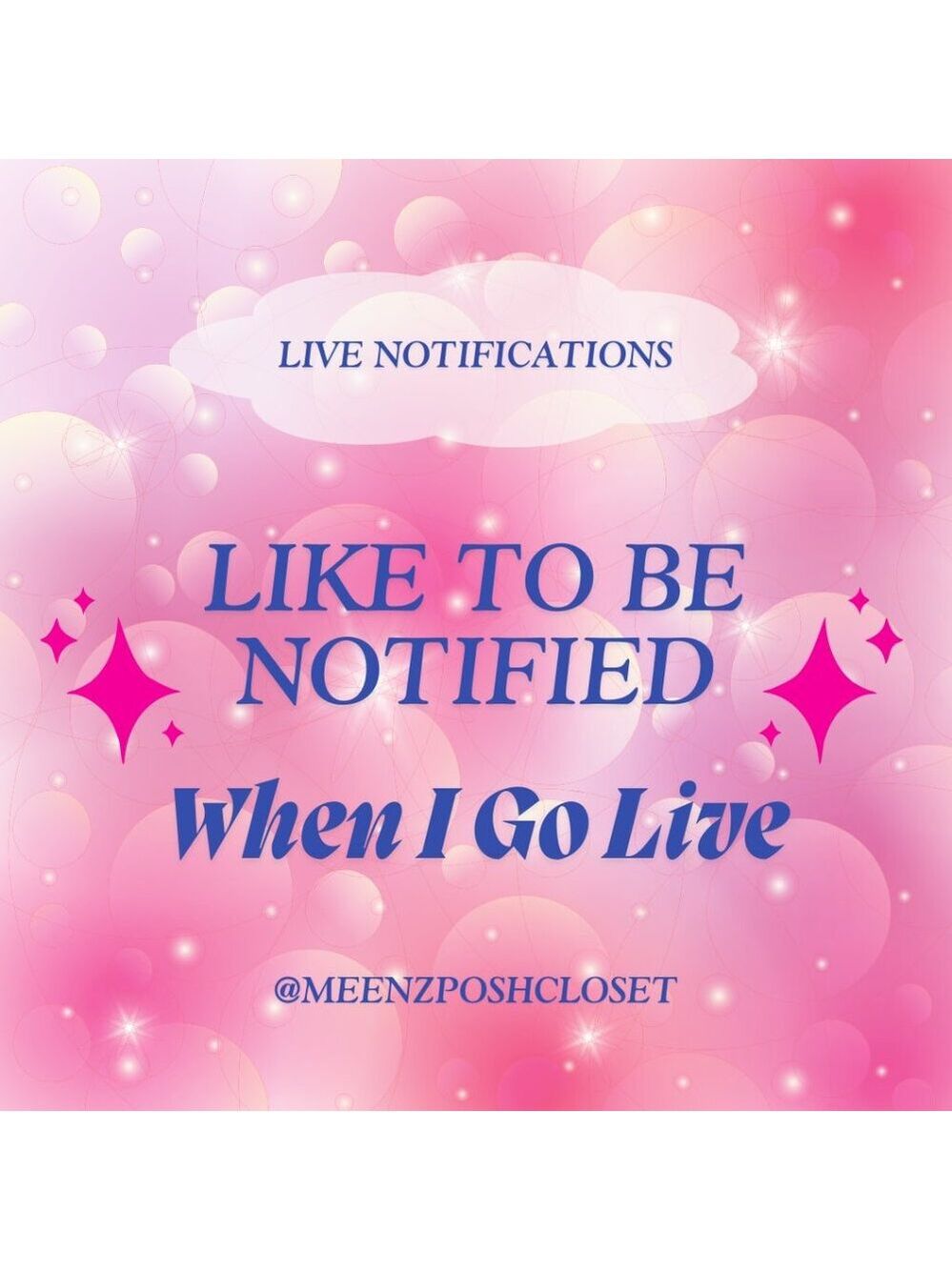 Live Show Notification!!!